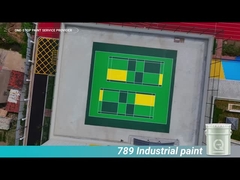 Granules Basketball Floor Coating 13mm Tennis Court Coating Rubber