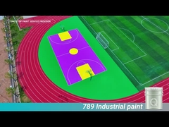 Fireproof Basketball Tennis Court Floor Paint Acrylic Seamless